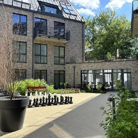 アパート Ng Charm In Old Town W-terrace & Netflix ヴィリニュス