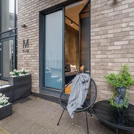 Ng Charm In Old Town W-terrace & Netflix Apartment Wilna